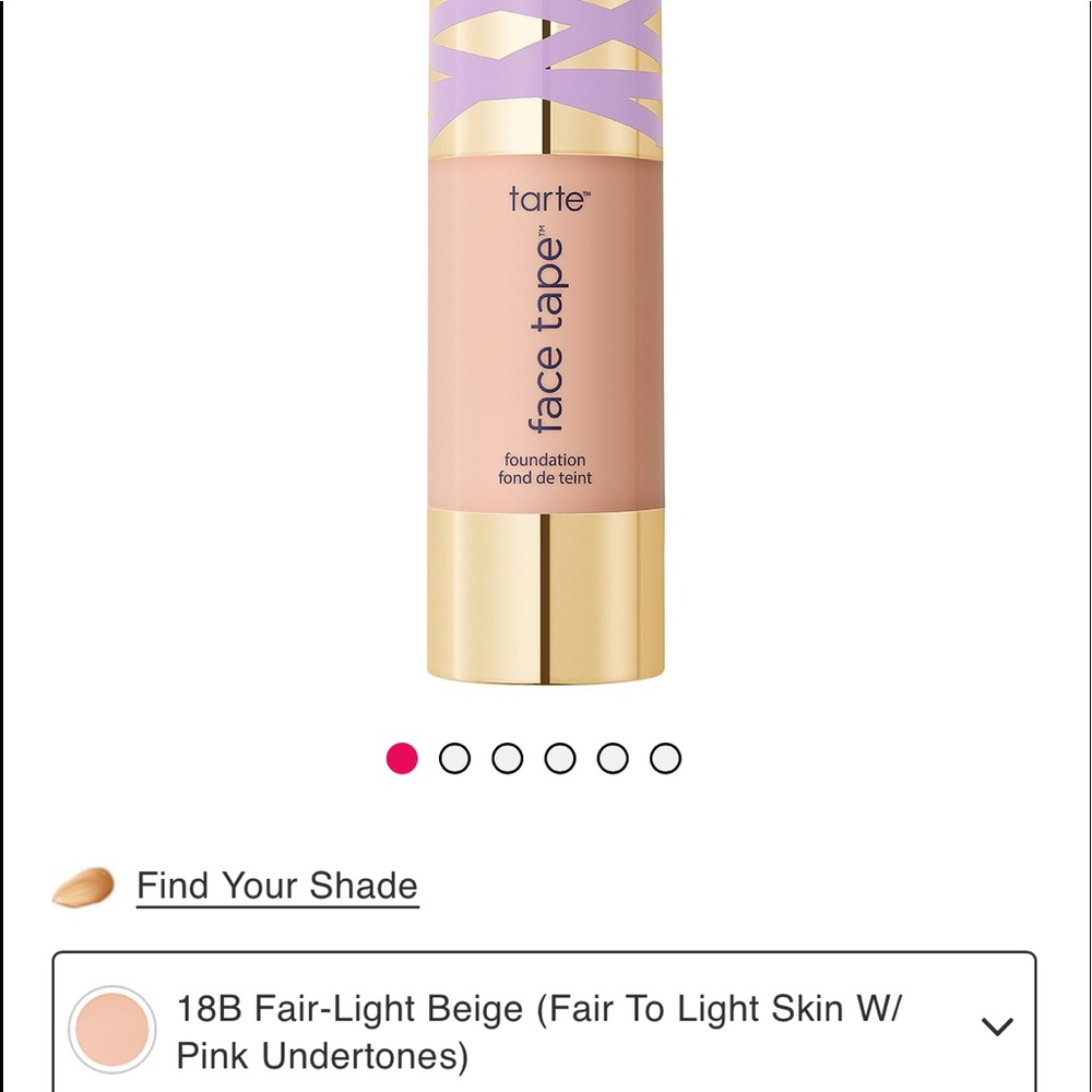 Tarte face tape